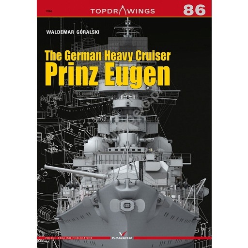 【新製品】TOPDRAWINGS 7086 ドイツ海軍 重巡洋艦 プリンツ・オイゲン