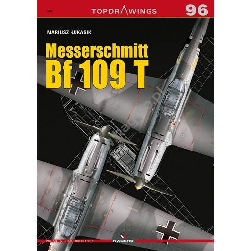 【新製品】TOPDRAWINGS 7096 メッサーシュミット Bf109T