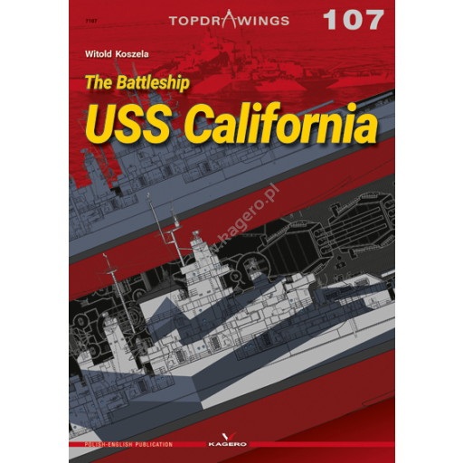 【再入荷】TOPDRAWINGS 7107 米海軍 戦艦 カリフォルニア