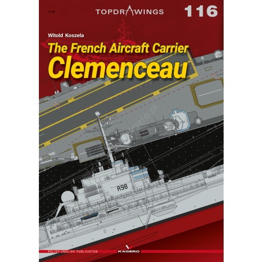 【新製品】TOPDRAWINGS 7116 仏海軍 航空母艦 クレマンソー