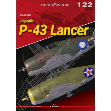 【新製品】TOPDRAWINGS 7122)リパブリック P-43 ランサー
