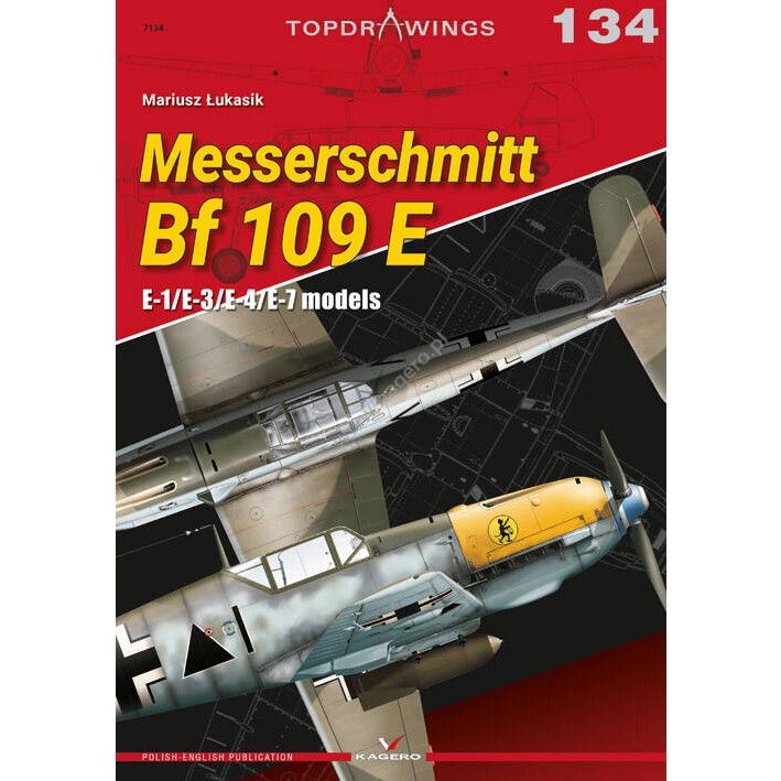 【新製品】TOPDRAWINGS 7134 メッサーシュミット Bf109E-1/3/4/7