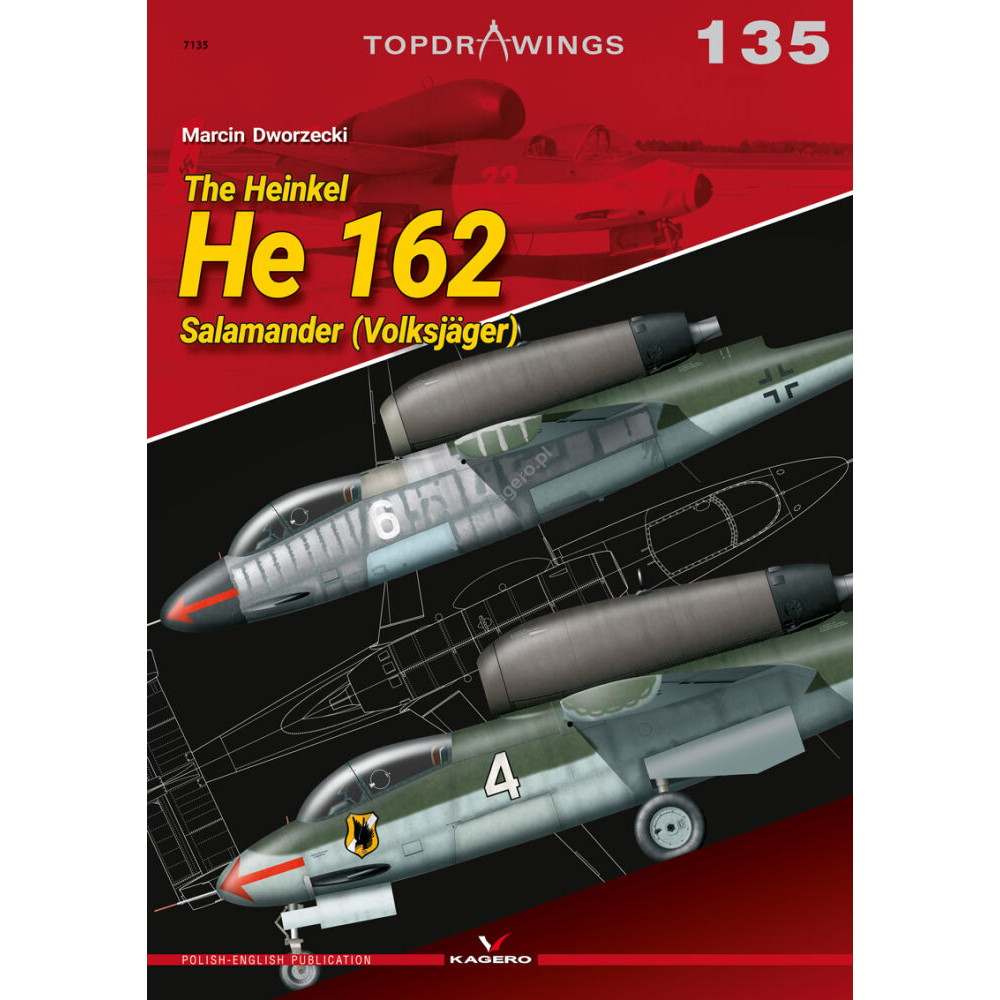 【新製品】TOPDRAWINGS 7135 ハインケル He162 サラマンダー