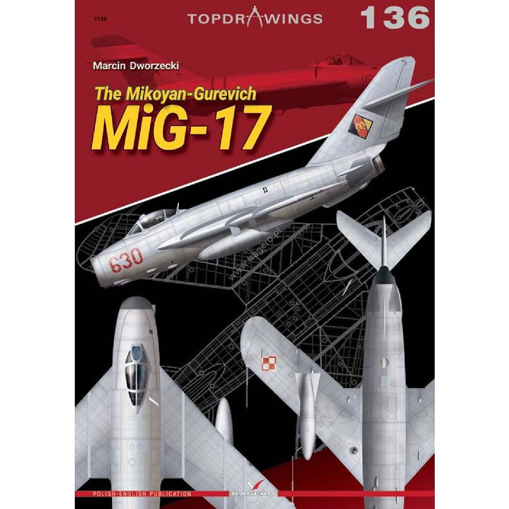 【新製品】TOPDRAWINGS 7136 ミグ MiG-17 フレスコ