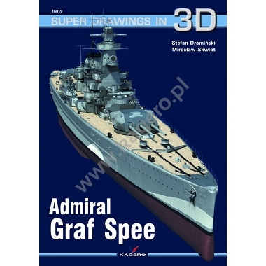 【再入荷】SUPER DRAWINGS IN 3D 16019 戦艦 アドミラル・グラーフ・シュペー Admiral Graf Spee