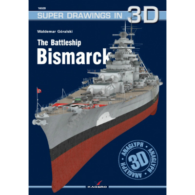 【再入荷】SUPER DRAWINGS IN 3D 16028 戦艦 ビスマルク Bismarck