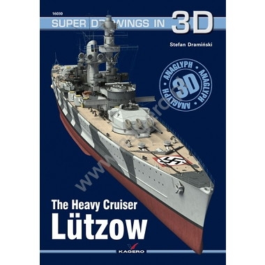 【再入荷】SUPER DRAWINGS IN 3D 16030 重巡洋艦 リュッツオウ Lutzow