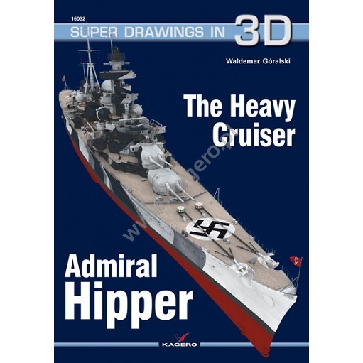 【再入荷】SUPER DRAWINGS IN 3D 16032 重巡洋艦 アドミラル・ヒッパー Admiral Hipper