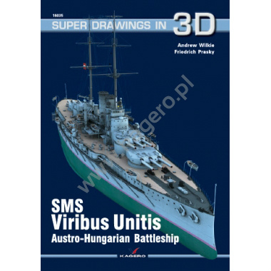 【再入荷】SUPER DRAWINGS IN 3D 16035 オーストリア・ハンガリー帝国 戦艦 フィリブス・ウニティス SMS Viribus Unitis