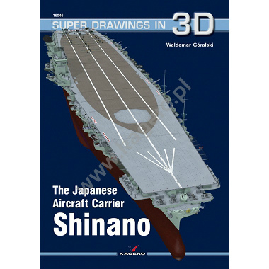 【新製品】SUPER DRAWINGS IN 3D 16046)日本海軍 航空母艦 信濃