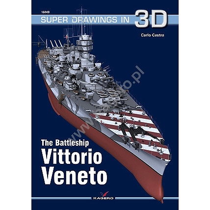 【新製品】SUPER DRAWINGS IN 3D 16049)戦艦 ヴィットリオ・ヴェネト