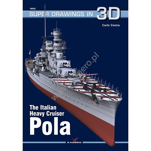 【再入荷】SUPER DRAWINGS IN 3D 16052イタリア海軍 重巡洋艦 ポーラ