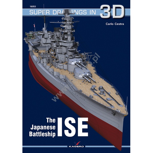 【新製品】SUPER DRAWINGS IN 3D 16054 日本海軍 戦艦 伊勢