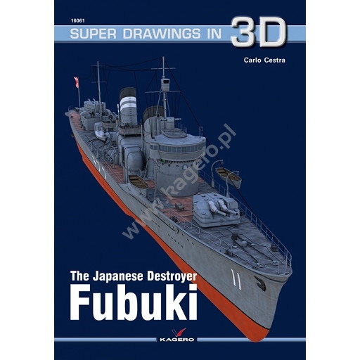 【新製品】SUPER DRAWINGS IN 3D 16061 日本海軍 駆逐艦 吹雪