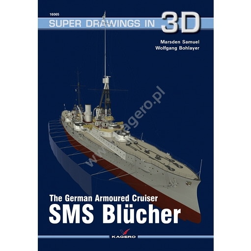 【新製品】SUPER DRAWINGS IN 3D 16065 独海軍 装甲巡洋艦 ブリュッヒャー