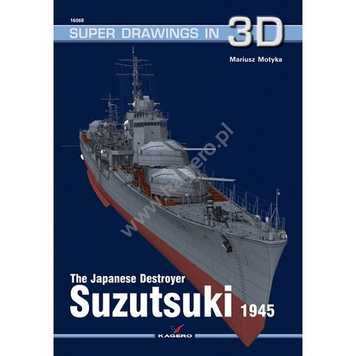 【新製品】SUPER DRAWINGS IN 3D 16068 駆逐艦 涼月 1945