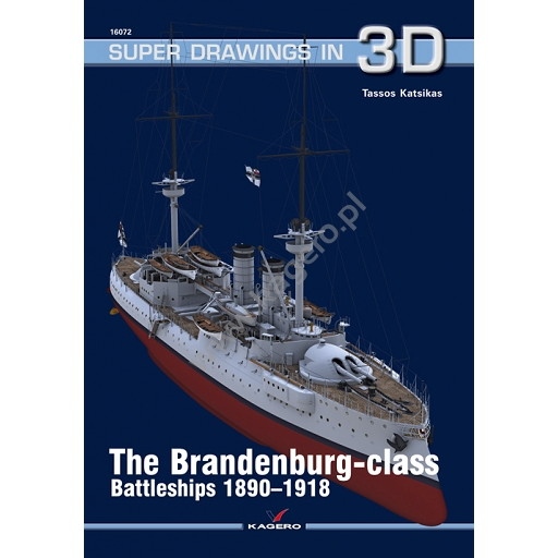 【新製品】SUPER DRAWINGS IN 3D 16072 ブランデンブルク級戦艦 1890-1918