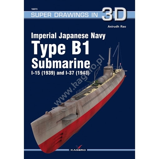 【新製品】SUPER DRAWINGS IN 3D 16073 日本海軍 伊15/伊37