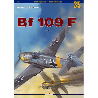 【再入荷】MONOGRAFIE 3035 メッサーシュミット Bf109F Vol.2 デカール付