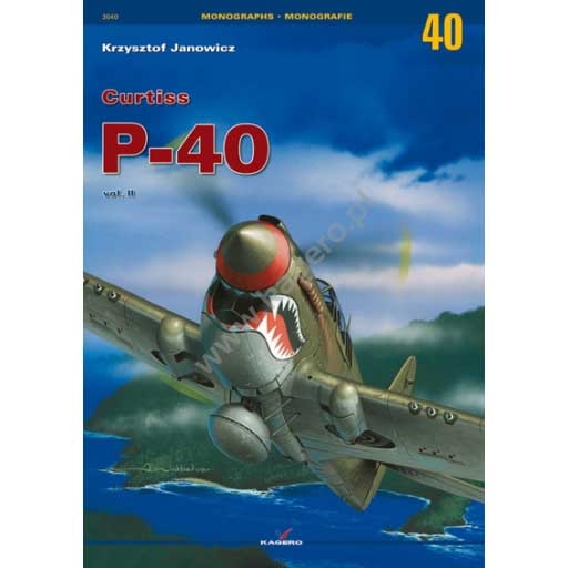 【再入荷】MONOGRAFIE 3040 カーチス P-40 Vol.II