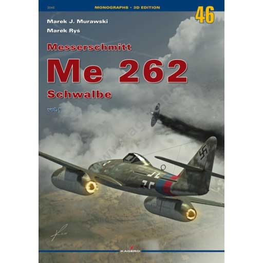 【再入荷】MONOGRAFIE 3046 メッサーシュミット Me262 シュワルベ vol.I