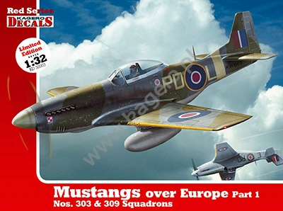 【新製品】[2071003200306] KD32003)Mustang over Europe Part.1 Nos.303 & 309 Squadrons