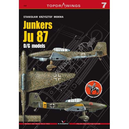 【再入荷】TOPDRAWINGS 7007 ユンカース Ju87D/G スツーカ