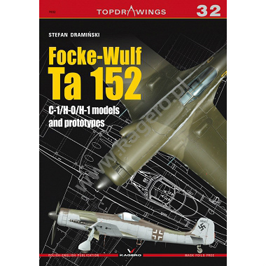 【再入荷】TOPDRAWINGS 7032 フォッケウルフ Ta152C-1/H-0/H-1