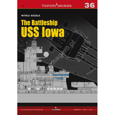 【新製品】TOPDRAWINGS 7036)米国海軍 戦艦 アイオワ Iowa