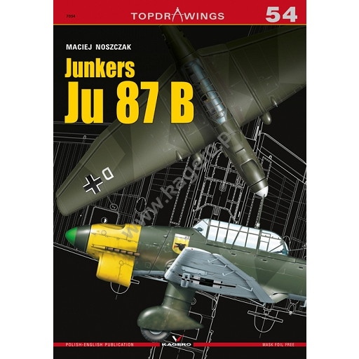 【新製品】TOPDRAWINGS 7054 ユンカース Ju87B スツーカ