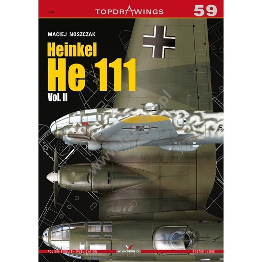 【新製品】TOPDRAWINGS 7059 ハインケル He111 Vol.II