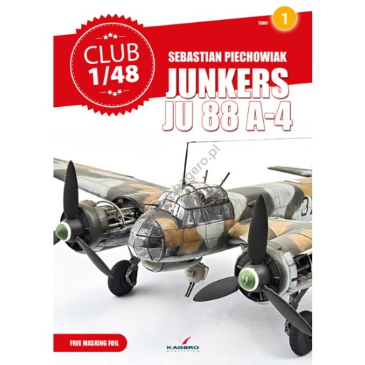 【新製品】73001クラブ 1/48 ユンカース Ju88A-4