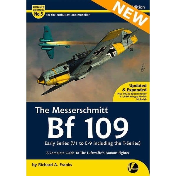 【再入荷】AIRFRAME & MINIATURE No.5-2 メッサーシュミット Bf109 初期(V-1～E-9、艦上機型Ｔ型) 完全ガイド 改訂版