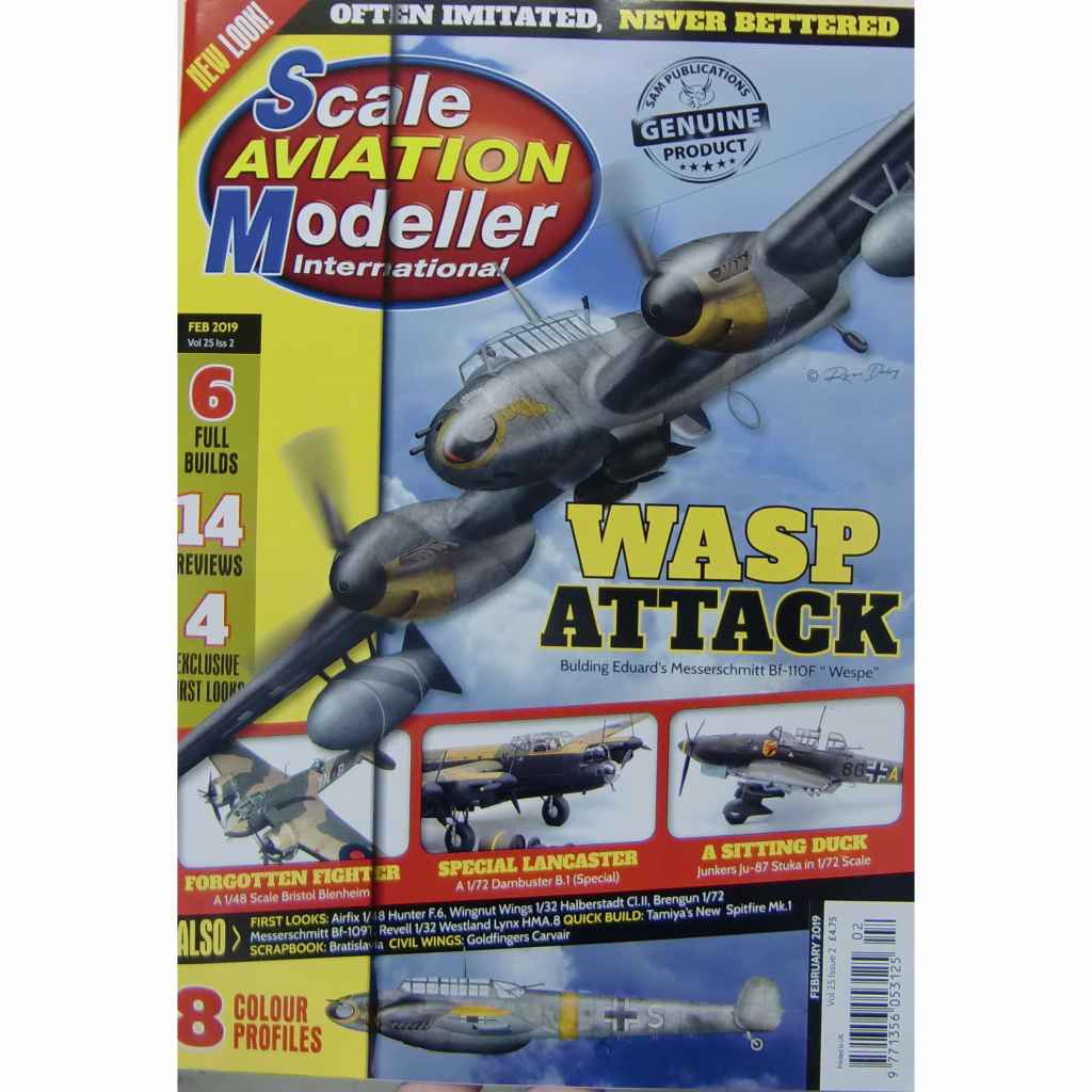 【新製品】スケールアヴィエーションモデラー Vol.25-02 WASP ATTACK