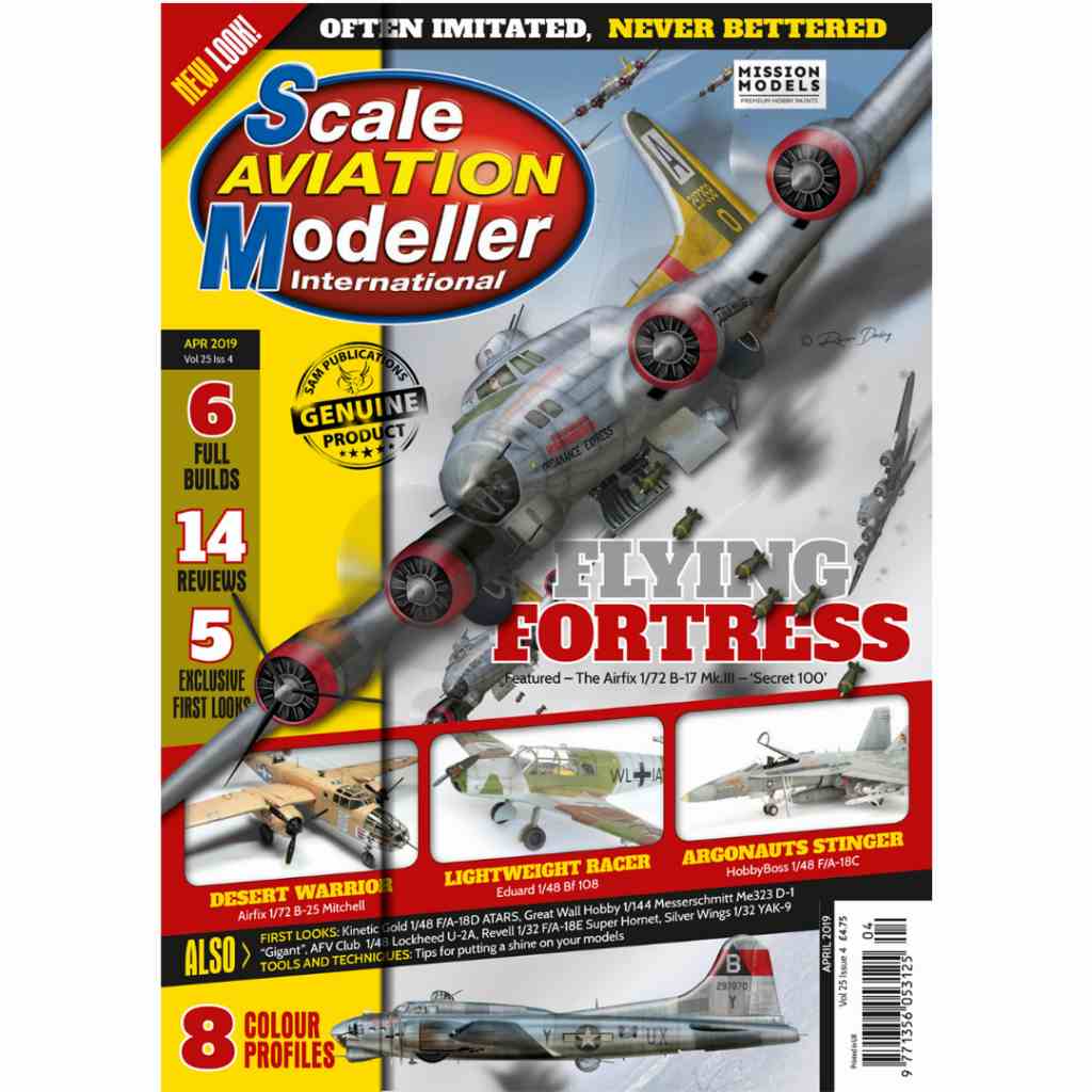 【新製品】スケールアヴィエーションモデラー Vol.25-04 FLYING FORTRESS