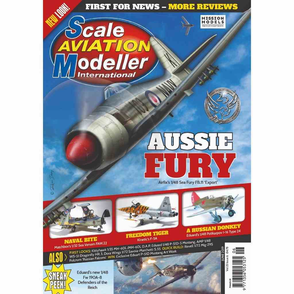 【新製品】スケールアヴィエーションモデラー Vol.25-06 AUSSIE FURY