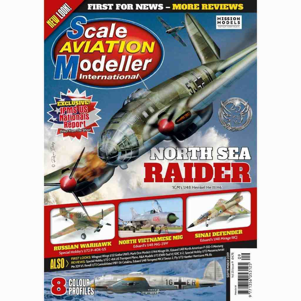 【新製品】スケールアヴィエーションモデラー Vol.25-09 NORTH SEA RAIDER
