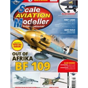 【新製品】スケールアヴィエーションモデラー Vol.26-03/04 Out of Afrika Bf109