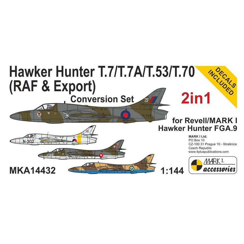 【新製品】MKA14432 1/144 ホーカー ハンター T.7 