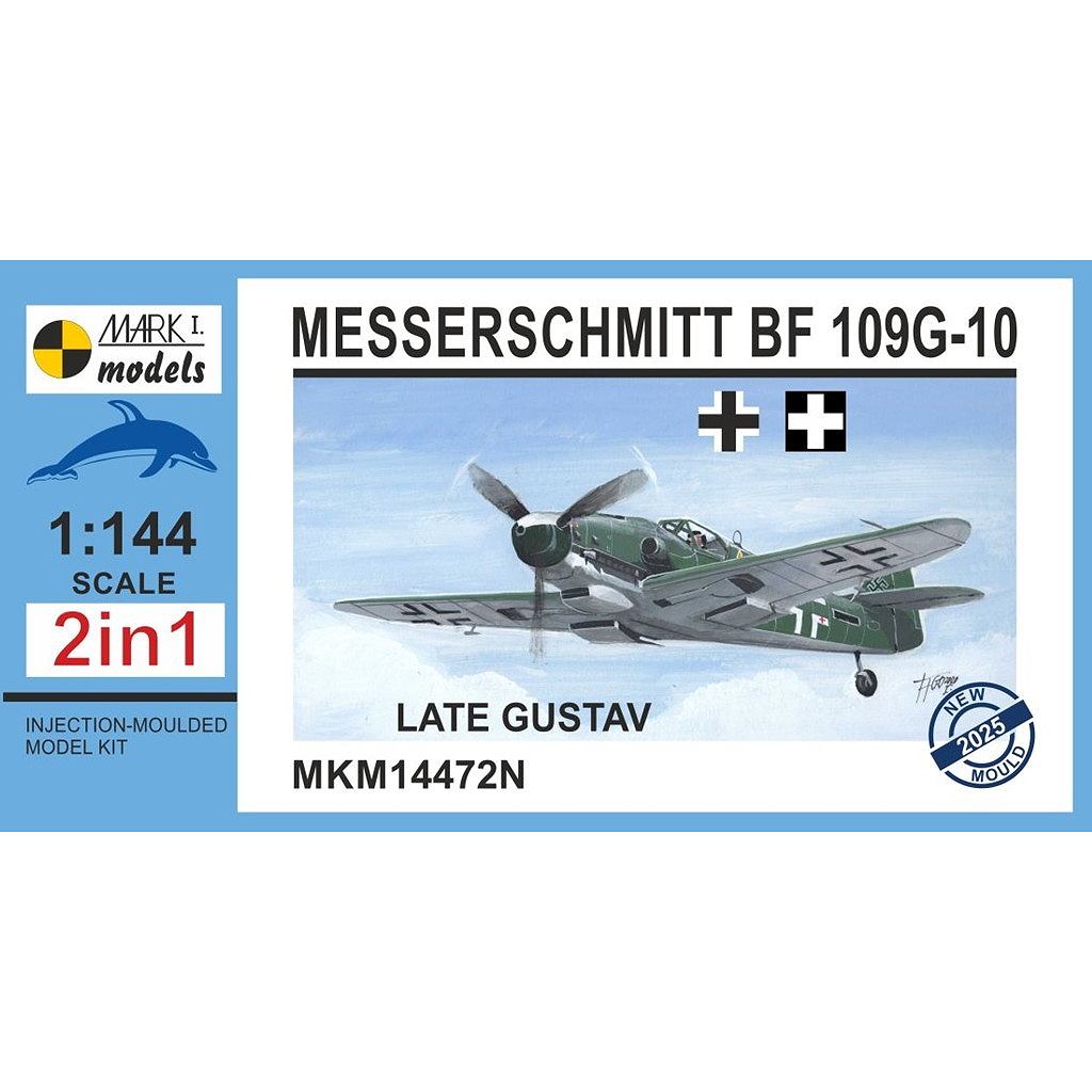 【新製品】MKM14472N 1/144 Bf109G-10 ｢後期型グスタフ｣(2キット入)
