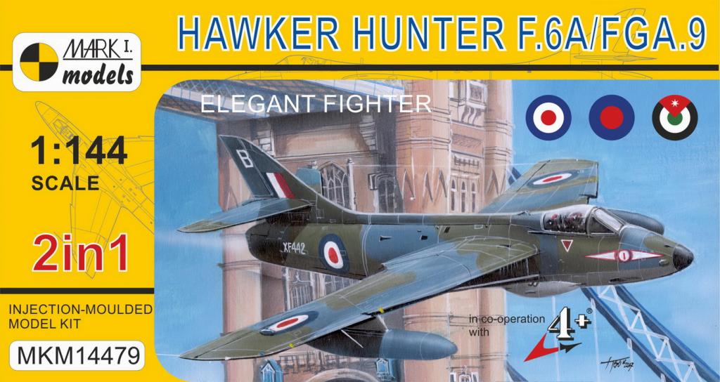 【新製品】MKM14479)ホーカーハンターF.6A/FGA.9 洗練された戦闘機