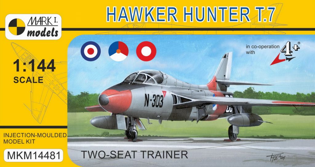 【新製品】MKM14481)ホーカーハンターT.7 複座練習機