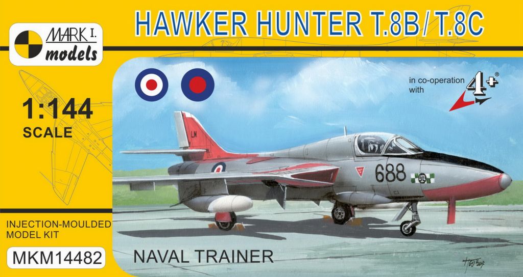 【新製品】MKM14482)ホーカーハンターT.8B/T.8C 海軍練習機