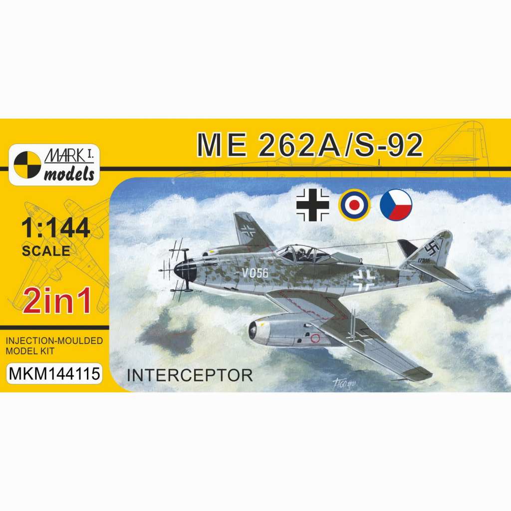 【新製品】MKM144115 Me262A/S-92 ｢迎撃機｣ (2 in 1)