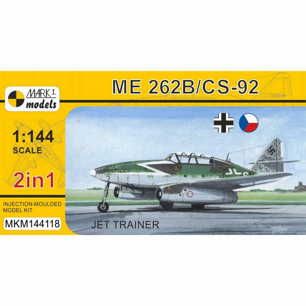 【新製品】MKM144118 Me262B/CS-92 ｢練習機｣(2 in 1)