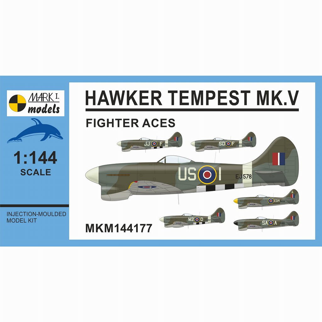 【新製品】MKM144177 1/144 ホーカー テンペスト Mk.V 「エースパイロット」