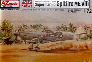 【新製品】[2095017238001] AZ7380)スーパーマリン スピットファイア Mk.VIII オーストラリア空軍