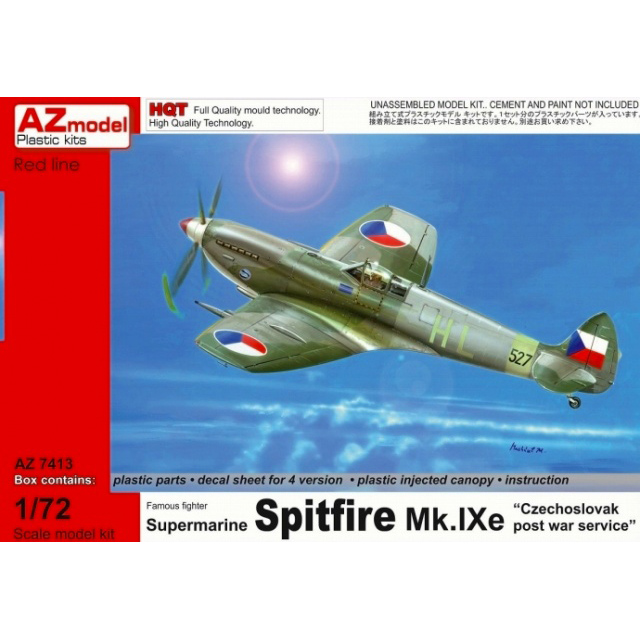 【新製品】[2095017241308] AZ7413)スピットファイア Mk.IXe チェコスロバキア空軍
