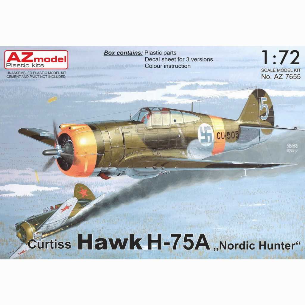【新製品】AZ7655 カーチス ホーク H-75A ｢フィンランド空軍｣
