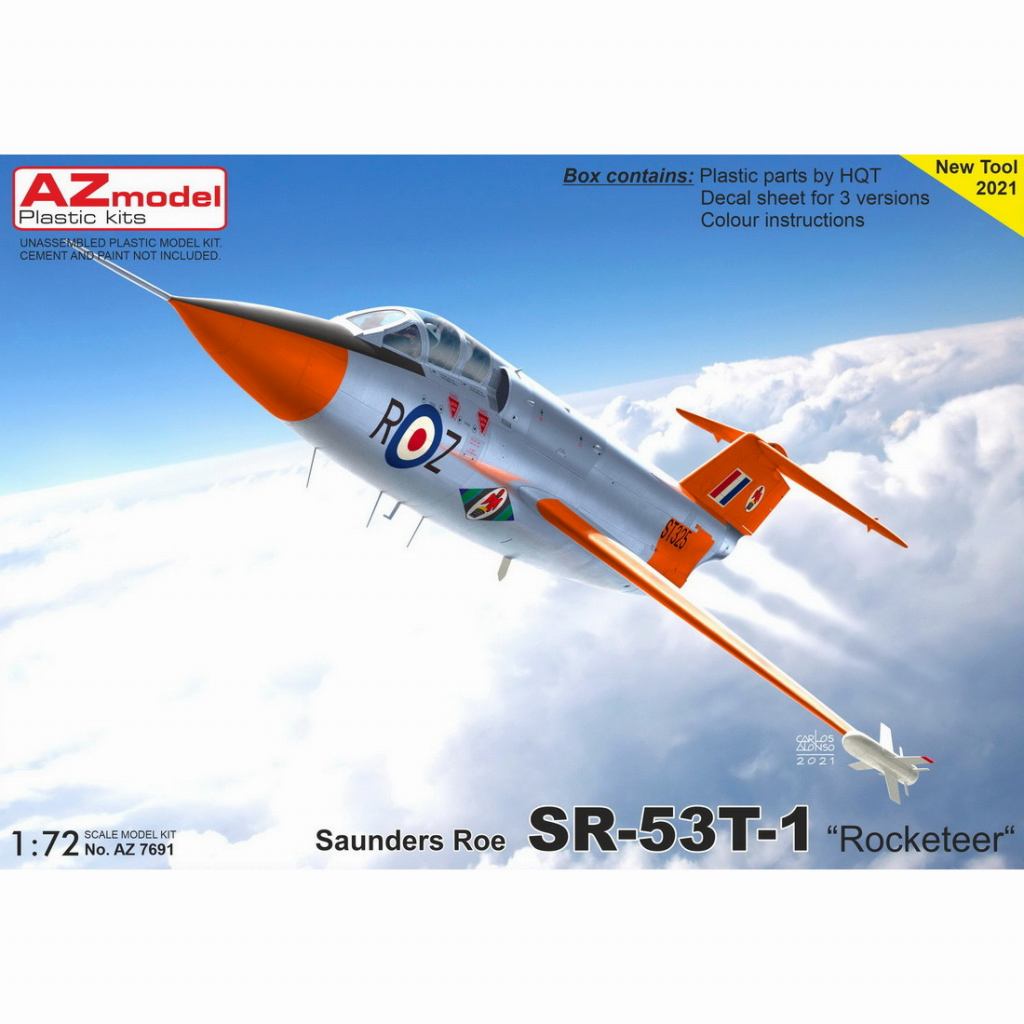 【新製品】AZ7691 1/72 サンダース・ロー SR-53T-1 ロケッティア